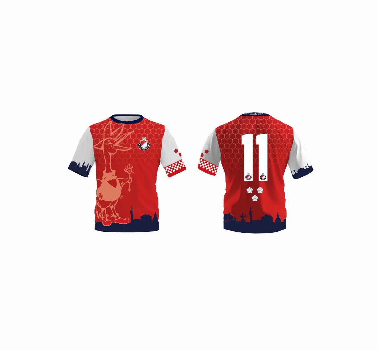 RKVV Roosendaal Carnavalsshirt Kies Maat